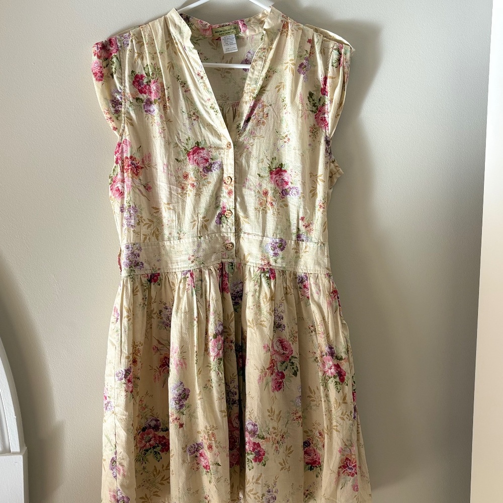 Moon Collection | patterned dress | size large